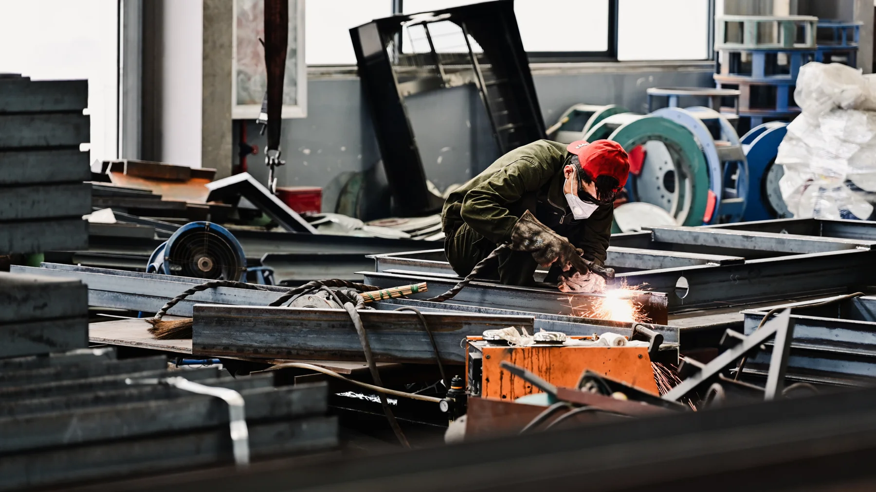 Fabrication and assembly in progress