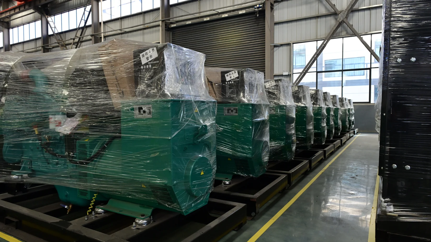 Packaged equipment and workshop stock