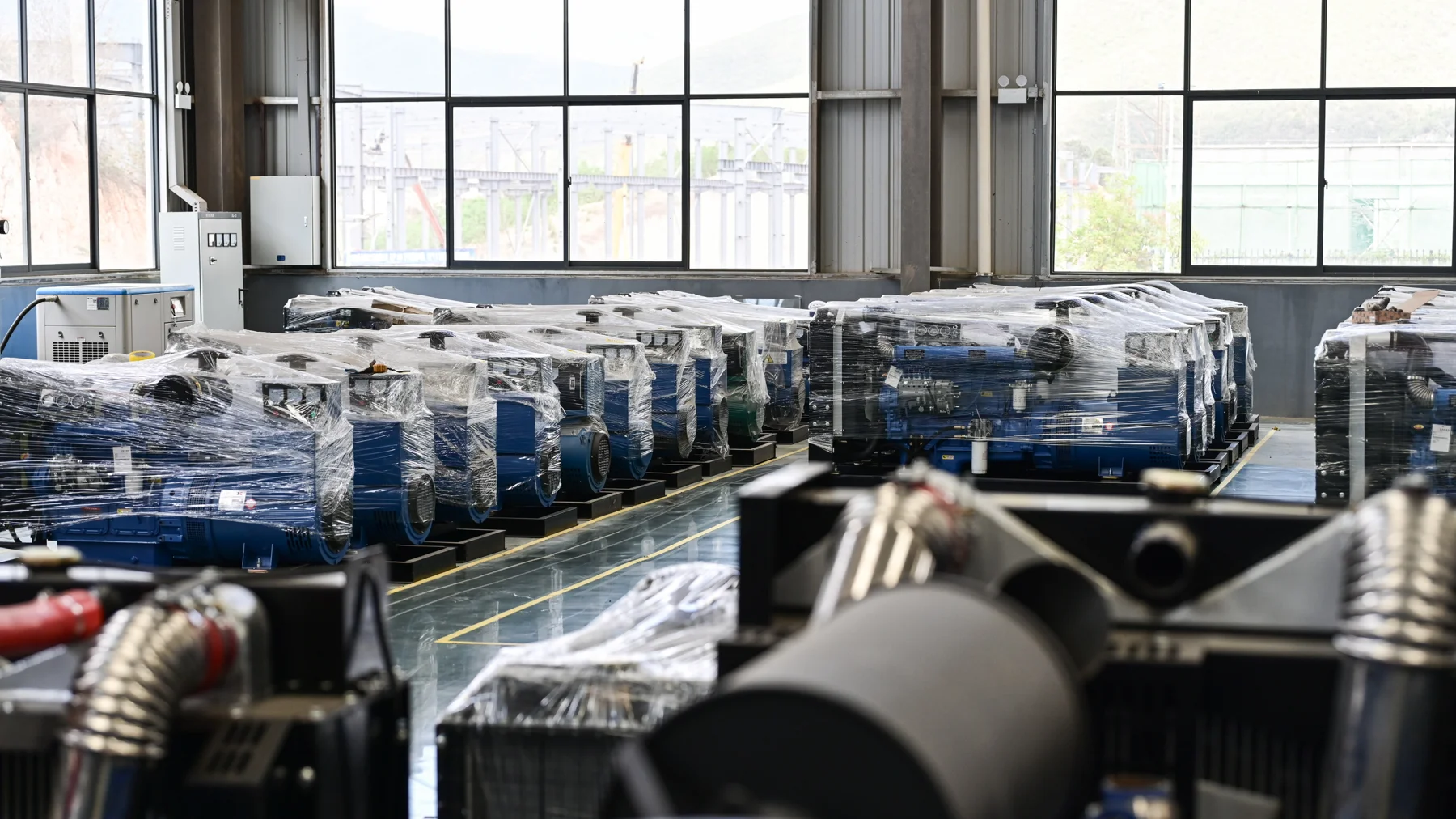 Packaged equipment and workshop stock